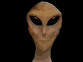 blinking alien